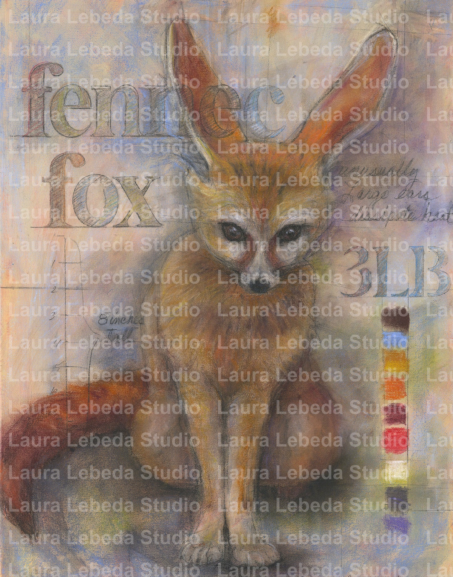 "Fennec Fox" Giclée Print